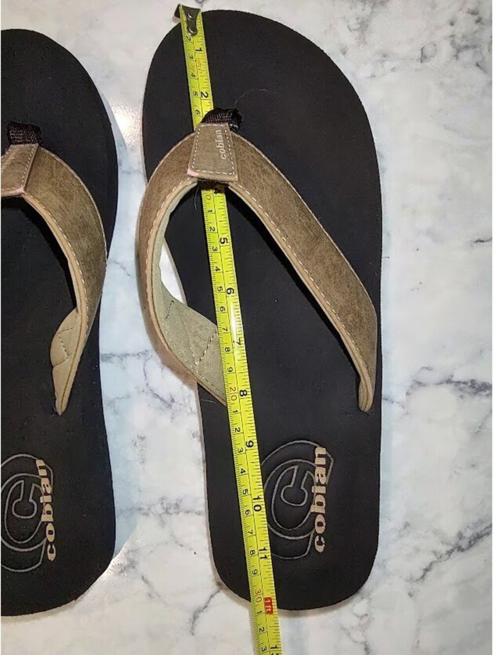 Cobian ProV size 11 Brown Waterproof Flip Flops Sandals - Picture 3 of 4